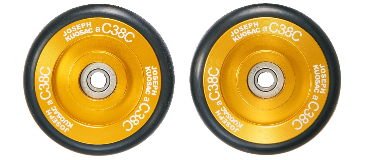 kyosuke Joseph Kuosac (JK) Ezy Wheels for brompton & other trifolds – KAICYCLE