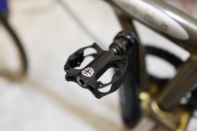 Union Jack lightest Titanium Mini Pedal for Brompton & other trifold – KAICYCLE