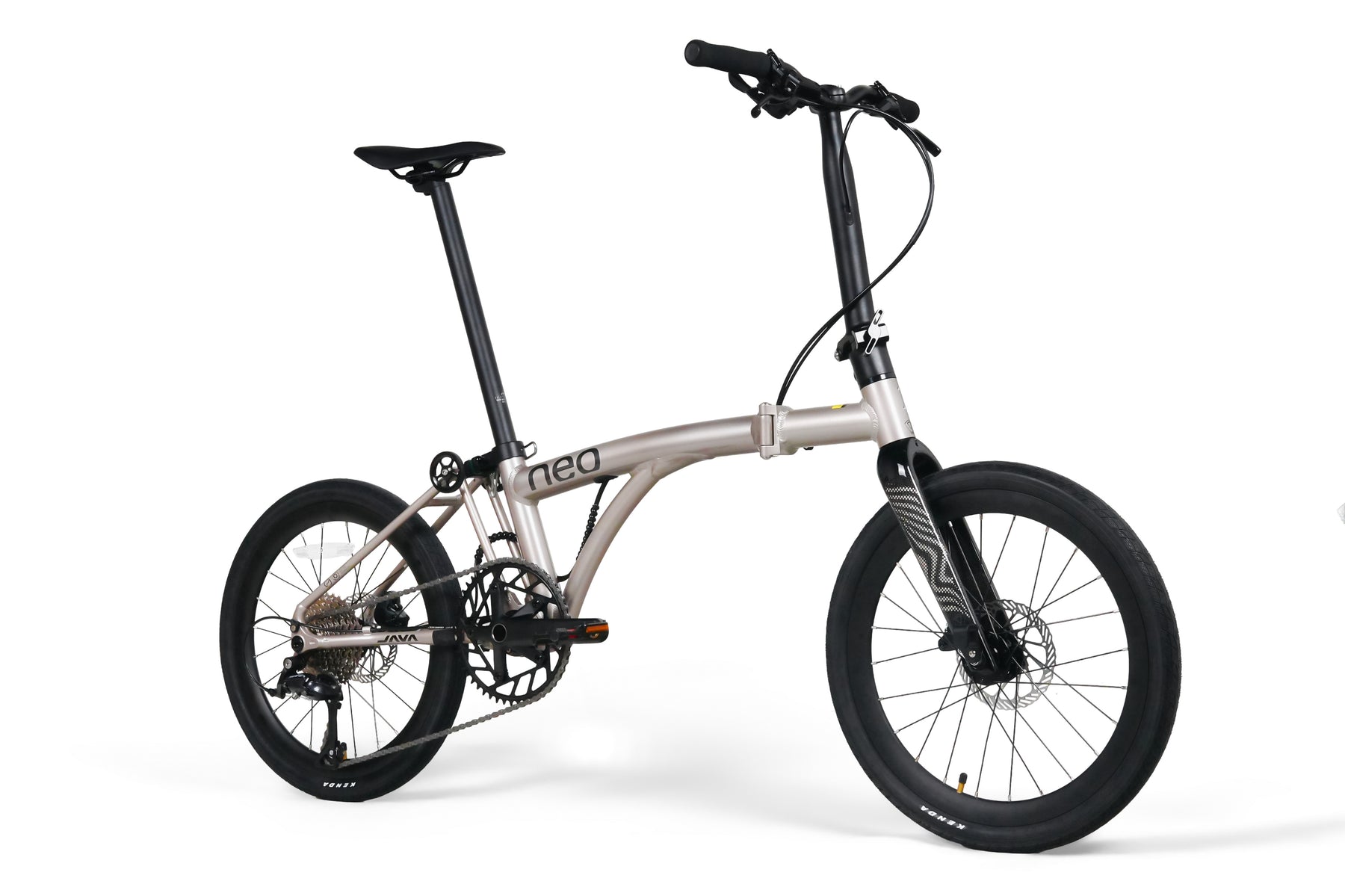 Preorder: Java Neo 3 Trifold 20" 406 Carbon Fork foldable bike with fu ...