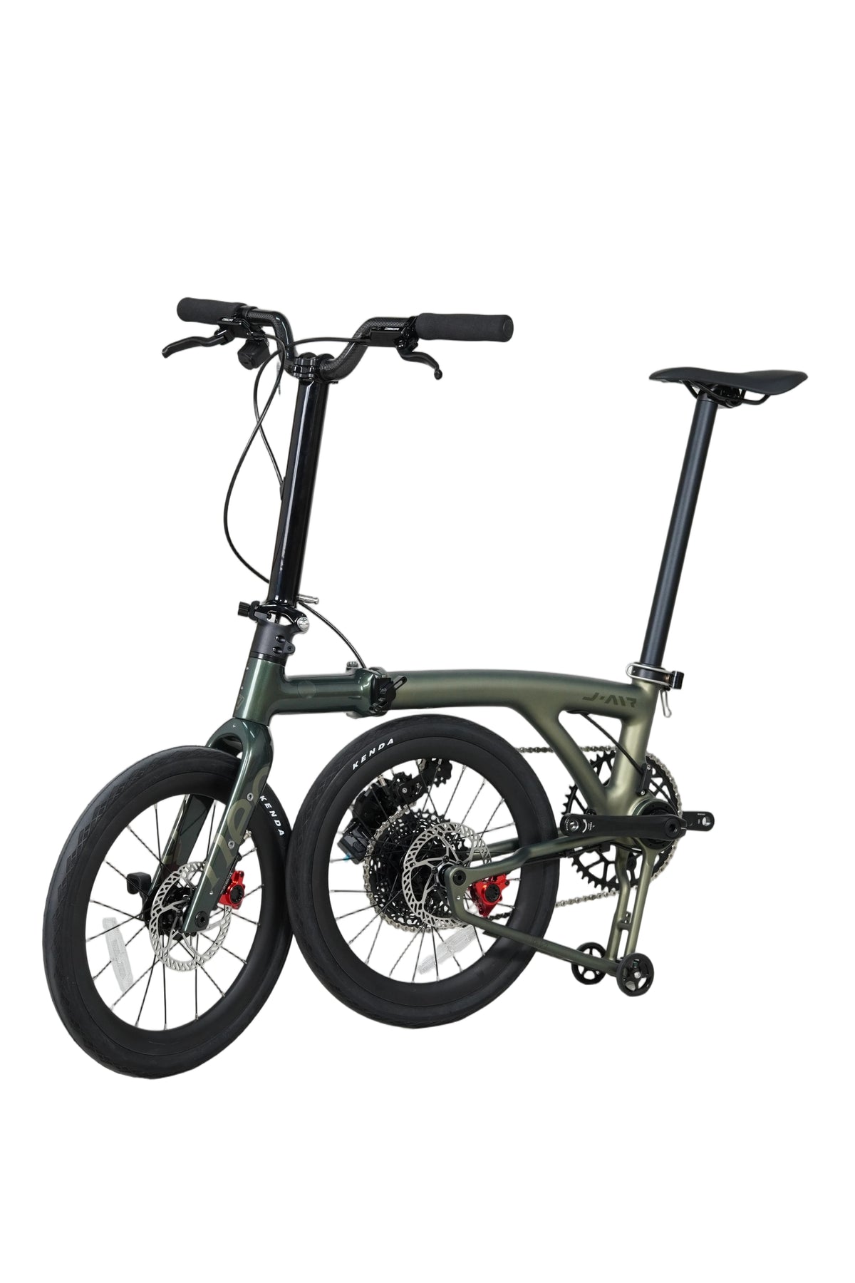 Java Neo 3 full Carbon Trifold 16" 349 foldable bike with full hydraul ...
