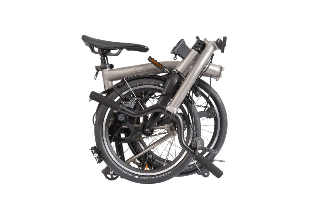 Brompton T-Line Titanium Trifold urban edition M4l, S4l foldable