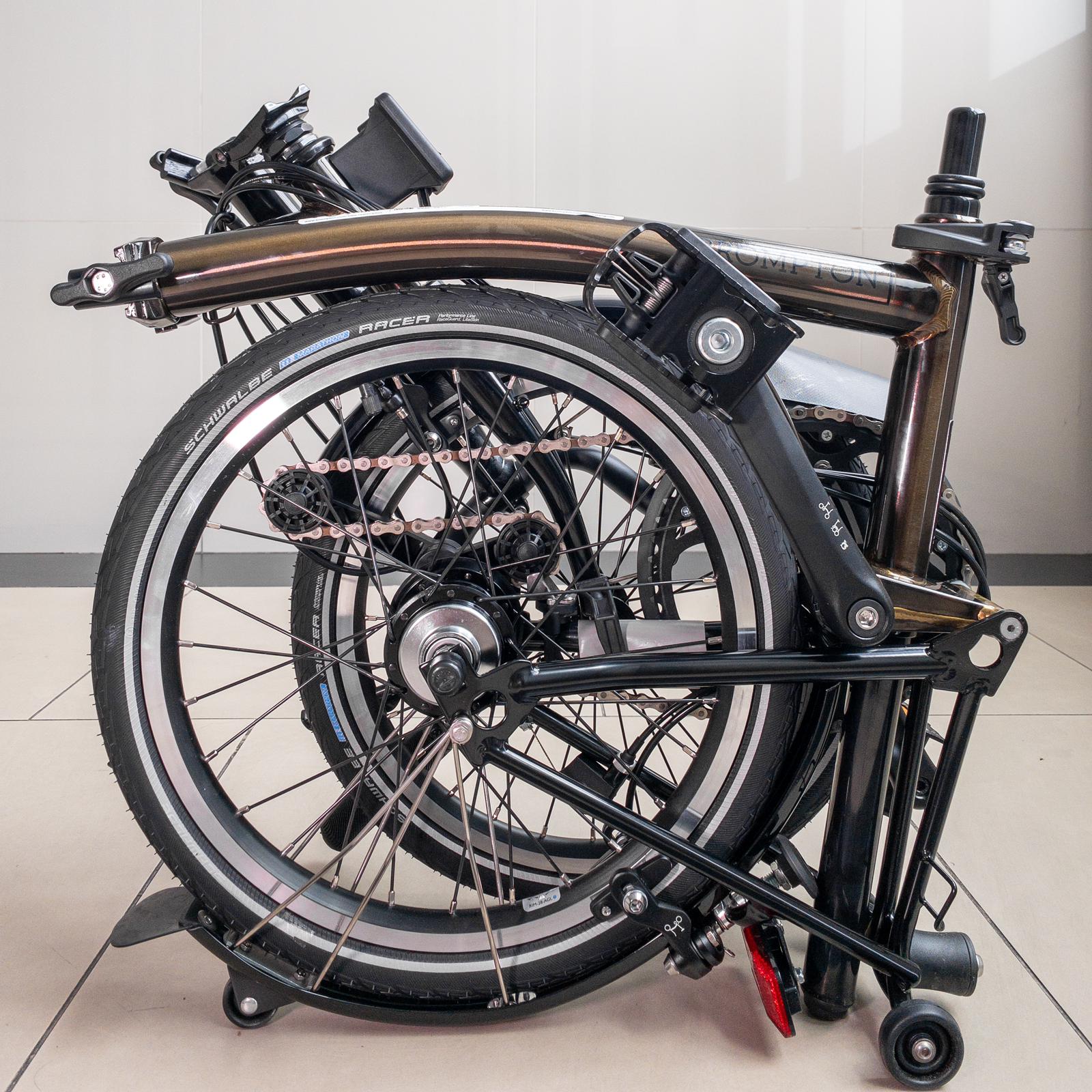 Brompton C Line Label Brompton C Line M6L Flame Lacquer & Black Lacquer with BWR 6 Speed ...