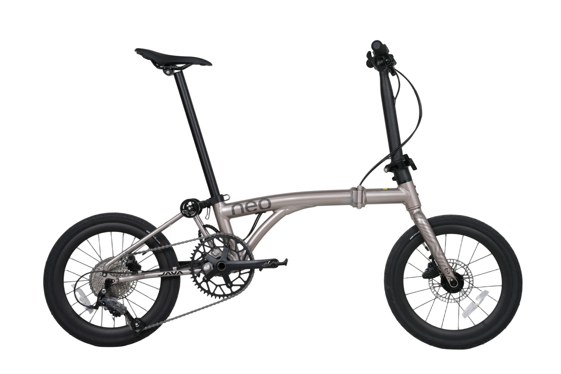 Java Neo 3 Trifold 16" 349 foldable bike with full hydraulic brakes! T ...