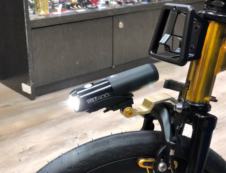 Trigo Light Mount for Brompton trifold – KAICYCLE