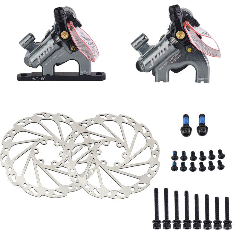 Juin Tech F1 hydraulic brake (Flat Mount) – KAICYCLE JUIN TECH F1 Hydraulic Flat mount Road